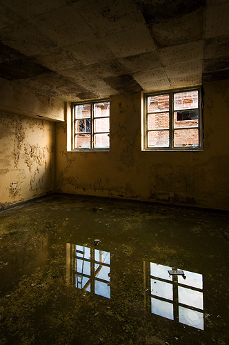 Office room of mirrors