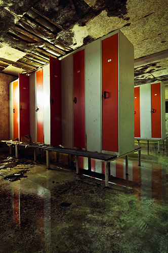 Welfare area dressing room