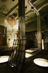House of dismounted windows  The light from below