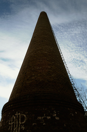 The smoke stack