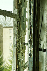 Flaking paint, everywhere