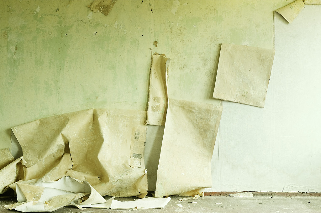 Wall paper poetry