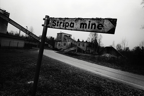 Stripa lichen laden sign