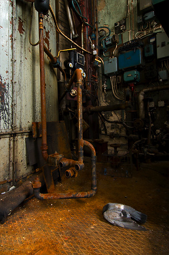 In the smith's shop