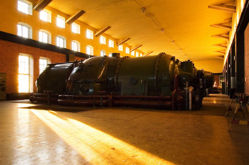 The turbine hall