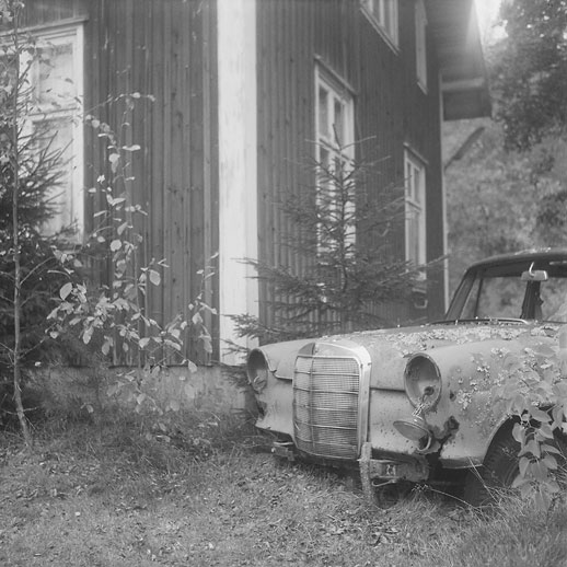 Båstnäs bilkyrkogård. Värmland, Sweden.