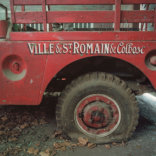 Cimetière camions de pompiers, France. March 2015.