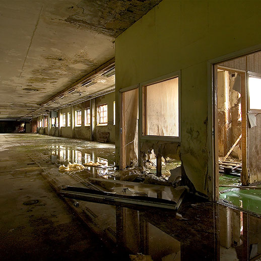 Fredriksbergs pappersbruk. Dalarna, Sweden