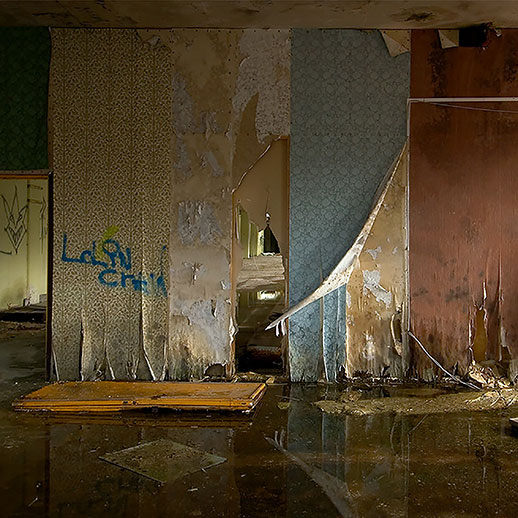 Fredriksbergs pappersbruk. Dalarna, Sweden