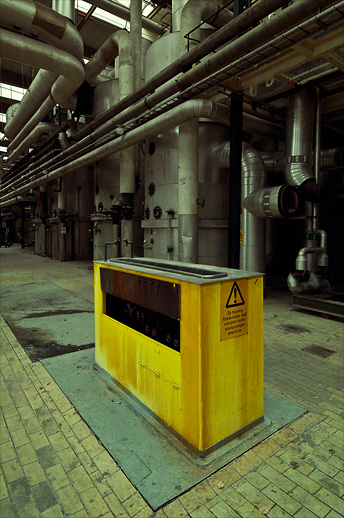 Industrial style basin 1 at Jordberga sockerbruk. Skåne, Sweden. August 2008.