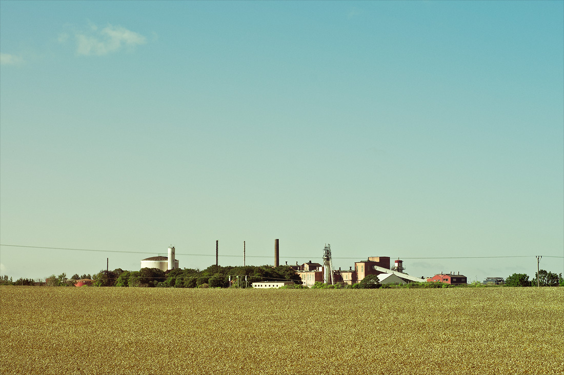 Jordberga sockerbruk. Skåne, Sweden. August 2008.