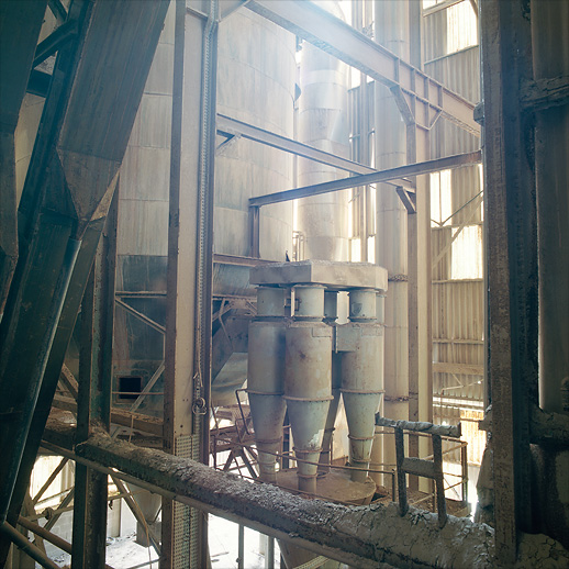Industrialscape interior at Céramiques Simons. Le Cateau, Nord, France. May 2016.