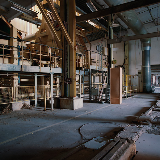 Karlit Board Factory. Karlholmsbruk, Uppland, Sweden.