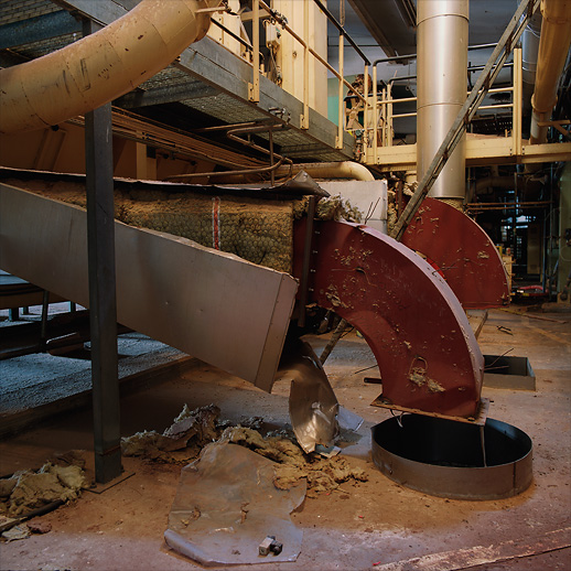 Karlit Board Factory. Karlholmsbruk, Uppland, Sweden.