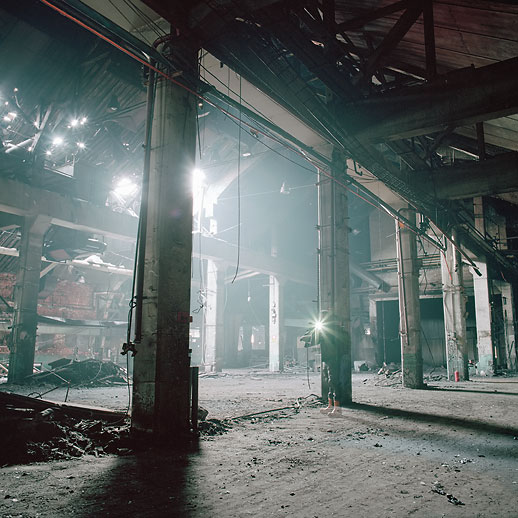 Smältverket Pumpen, Katrineholm. March 2010.