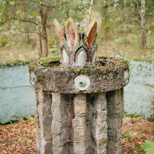 Altes lager Vorstadt. Former DDR, Germany.